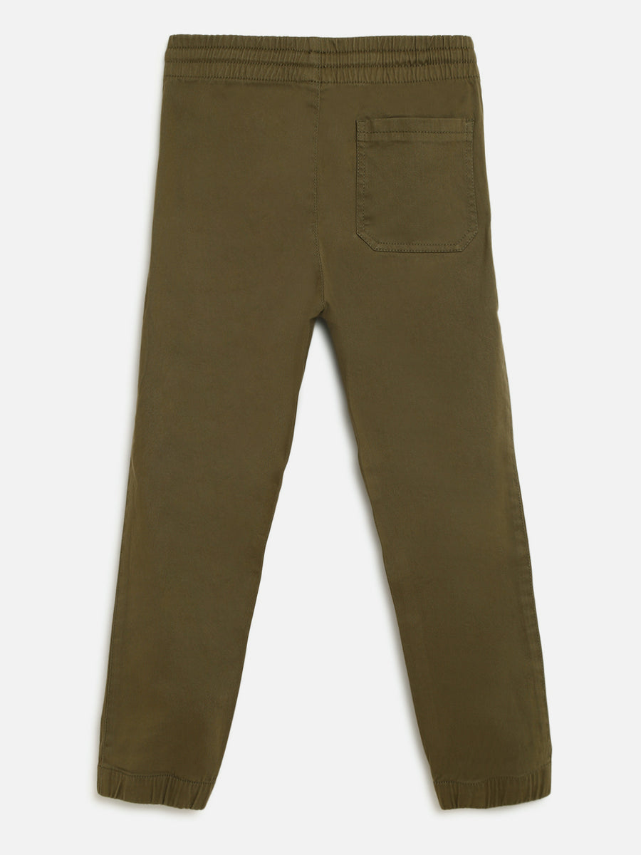 Campana Boys Joggers - Olive Green – Campana Kids