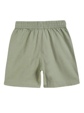 Load image into Gallery viewer, Campana Boys Carlos Cotton-Lycra Relax Fit Pull-on Shorts - Khaki Green
