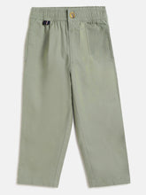 Load image into Gallery viewer, Campana Boys Hugo Cotton-Lycra Relax Fit Pull-on Pants - Khaki Green
