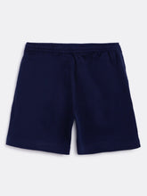 Load image into Gallery viewer, Campana Boys Felix Pull-on Cotton Twill Shorts - Navy Blue
