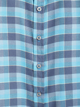 Load image into Gallery viewer, Campana Boys Wilson Buffalo Checks Full Sleeve Shirt - Blue
