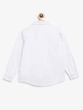 Load image into Gallery viewer, Campana Boys Wilson Full Sleeves Oxford Shirt - White
