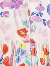 Load image into Gallery viewer, Campana Girls Cheryl Halter Neck Dress - Watercolour Florals - Pink &amp; Multicolour
