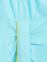 Load image into Gallery viewer, Campana Boys Bansi Dhoti Kurta Set - Paisley Block Print - Yellow &amp; Turquoise
