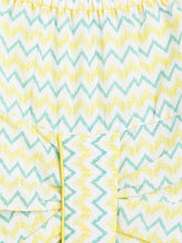 Load image into Gallery viewer, Campana Boys Mahiya Dhoti Kurta with Jacket Set - Chevron &amp; Pintucks- Lemon Yellow
