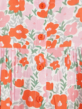 Load image into Gallery viewer, Campana Girls Amy Pack of Two Dresses - Checks &amp; Floral Print - Pink &amp; Multicolour
