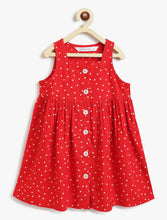 Load image into Gallery viewer, Campana Girls Amy Pack of 2 Printed Dresses - Flowers &amp; Dots - Red &amp; Navy
