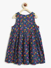 Load image into Gallery viewer, Campana Girls Amy Pack of 2 Printed Dresses - Flowers &amp; Dots - Red &amp; Navy
