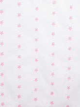 Load image into Gallery viewer, Campana Girls Nihira Sharara Set with Embroidered Dupatta - Blockprint &amp; Zigzag - Pink &amp; White
