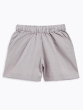 Load image into Gallery viewer, Campana Girls Nelly 100% Cotton Pull-on Shorts - Light Grey
