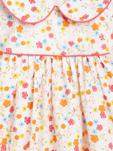 Load image into Gallery viewer, Campana Girls Callie Dress With Collar- Floral Print - Multicolour
