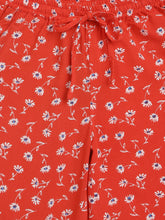 Load image into Gallery viewer, Campana Girls Ella Jogger Pants - Happy Floral Print - Red
