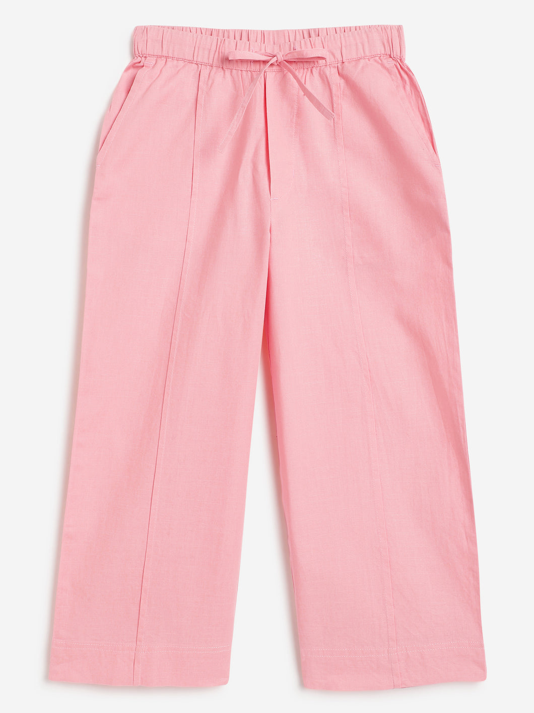 Campana Girls Brooklyn Solid Trousers - Pink