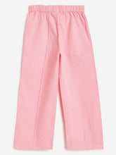 Load image into Gallery viewer, Campana Girls Brooklyn Solid Trousers - Pink
