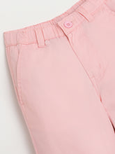 Load image into Gallery viewer, Campana Girls Celine Solid Trousers - Pink
