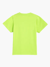 Load image into Gallery viewer, Campana Boys Daniel Pack of 2 Half Sleeves Printed Cotton T-shirts - Lime Green &amp; Light Blue
