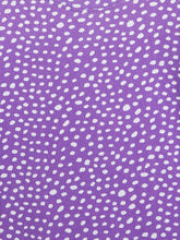 Load image into Gallery viewer, Campana Girls Lily Long Sleeves T-Shirt - Wild Dots Print - Purple
