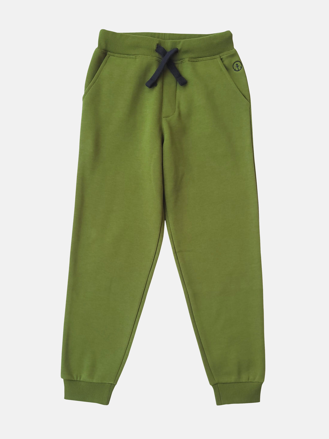 Campana Kids Fleece Lined Joggers - Olive Green