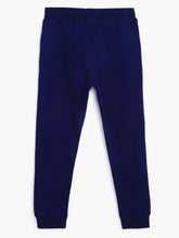 Load image into Gallery viewer, Campana Boys Blake 100% Cotton Jersey Solid Joggers - Ink Blue
