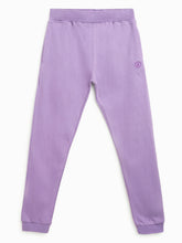 Load image into Gallery viewer, Campana Girls Iris 100% Cotton Jersey Solid Joggers - Lavender
