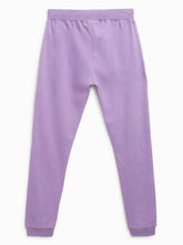 Load image into Gallery viewer, Campana Girls Iris 100% Cotton Jersey Solid Joggers - Lavender
