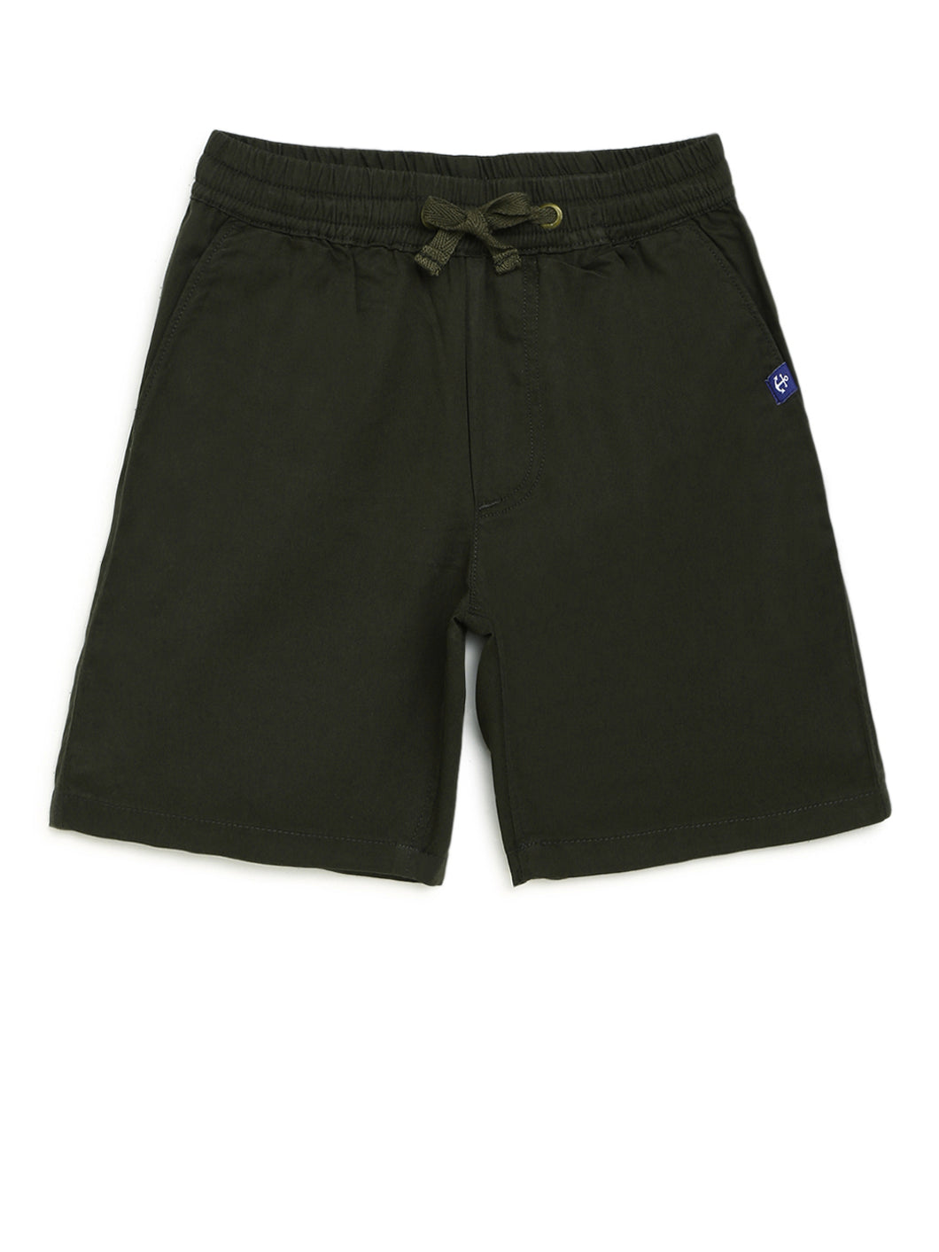 Campana Boys Pull-on Shorts - Military Green (CK115D2)