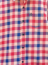 Load image into Gallery viewer, Campana Boys Full Sleeves Shirt - Blue &amp; Red Checks (CK13213)
