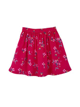 Load image into Gallery viewer, Campana Girls Katie Skirt - Floral Bunch Print - Magenta
