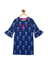 Load image into Gallery viewer, Campana Girls Kurta Sharara Set - Indigo
