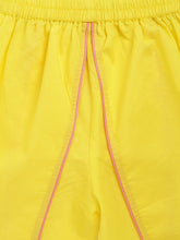 Load image into Gallery viewer, Campana Girls Asmi Dhoti Set - Flower Bud Print - Pink &amp; Yellow
