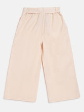 Load image into Gallery viewer, Campana Girls Chelsea Cotton Linen Culottes Trousers - Rose Beige
