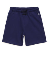 Load image into Gallery viewer, Campana Boys Larry Pack of 2 Shorts - Navy Blue + Olive Green
