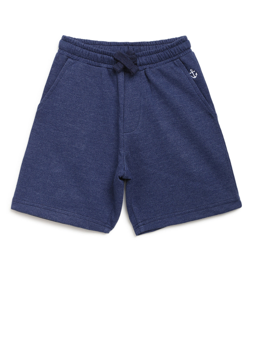 Campana Boys Regular Fit Knit Shorts - Denim Melange (CK502C2)