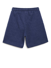 Load image into Gallery viewer, Campana Boys Regular Fit Knit Shorts - Denim Melange (CK502C2)
