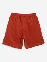 Load image into Gallery viewer, Campana Boys Larry Pack of Two Shorts - Denim Melange &amp; Rust
