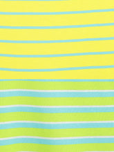 Load image into Gallery viewer, Campana Girls Pack of Two Grace Striped Fit &amp; Flare Dress - Canary Yellow &amp; Lime Green
