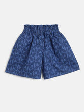 Load image into Gallery viewer, Campana Girls Luna Shorts with Top Clothing Set - Navy Blue &amp; Mint
