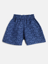 Load image into Gallery viewer, Campana Girls Luna Shorts with Top Clothing Set - Navy Blue &amp; Mint
