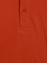 Load image into Gallery viewer, Campana Boys Alexander Full Sleeve Henley T-Shirt - Rust
